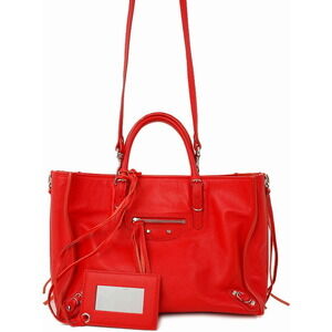 BALENCIAGA Paper Zip Around Bag